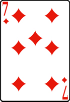 Seven of diamonds meaning in cartomancy 